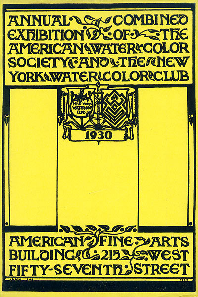 1930 exhibition catalog
